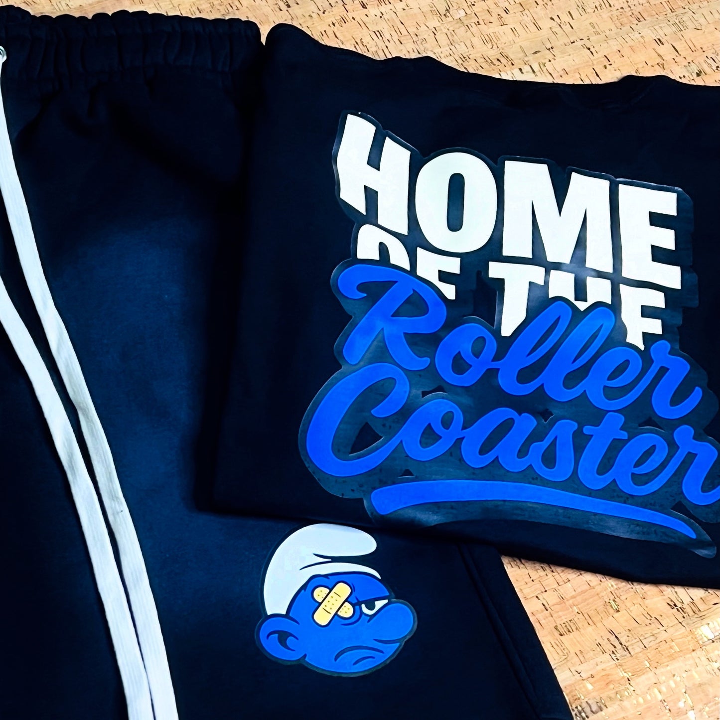 HOME OF THE ROLLER COASTER SHORT SET